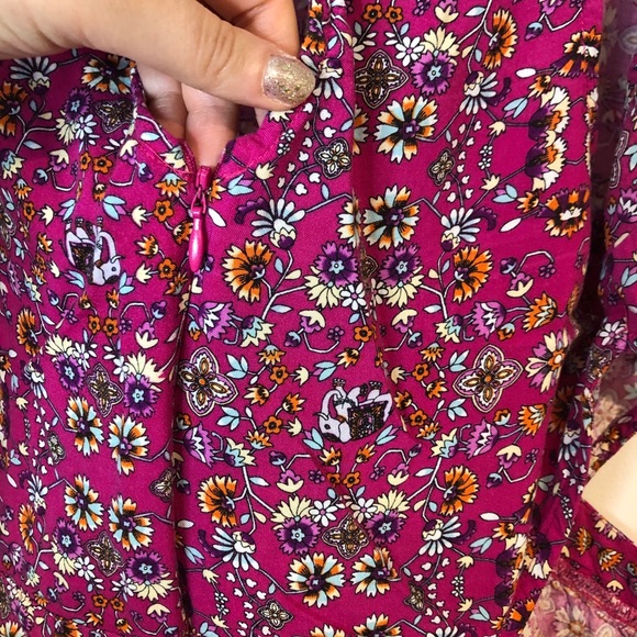 Cutout Patterned Romper - Picture 3 of 8